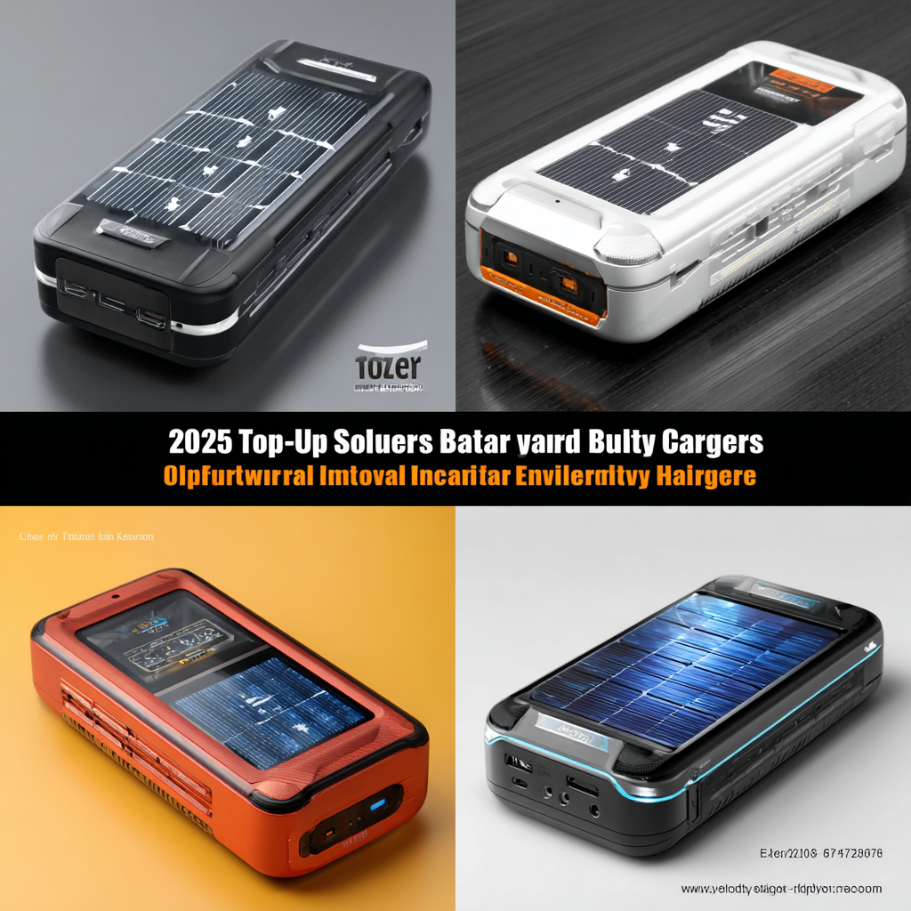 2025 Top Solar Battery Chargers for Ultimate Energy Independence