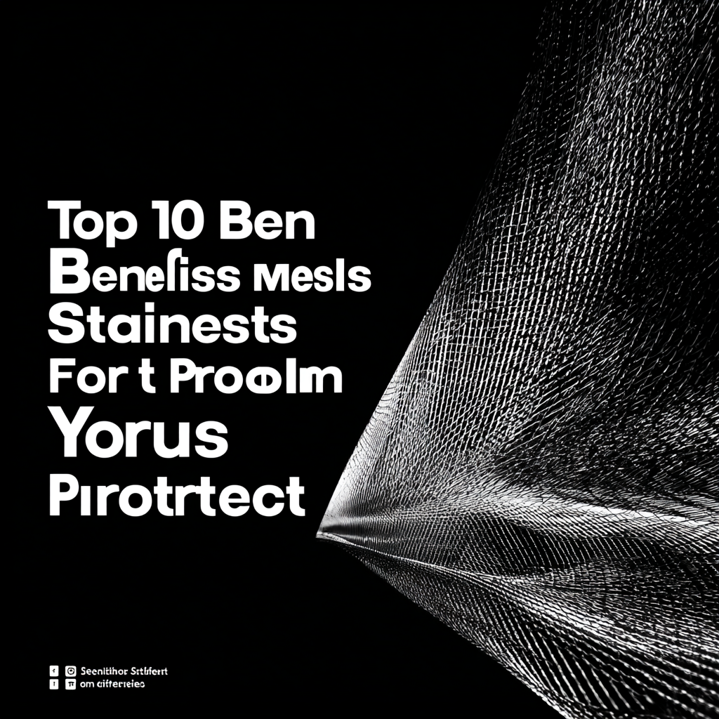 Top 10 Benefits of Using Stainless Steel Mesh for Your Projects