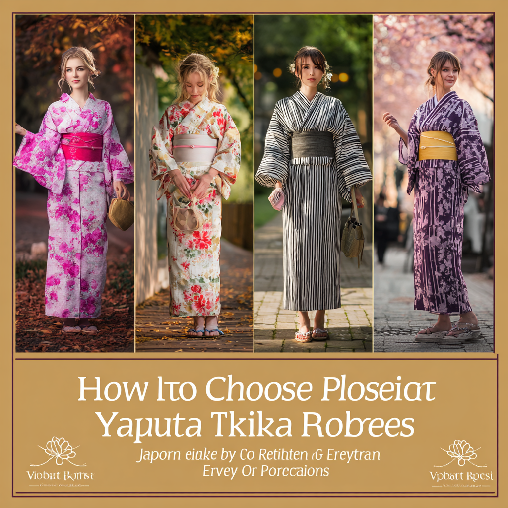 How to Choose the Perfect Japanese Yukata Robes for Every Occasion