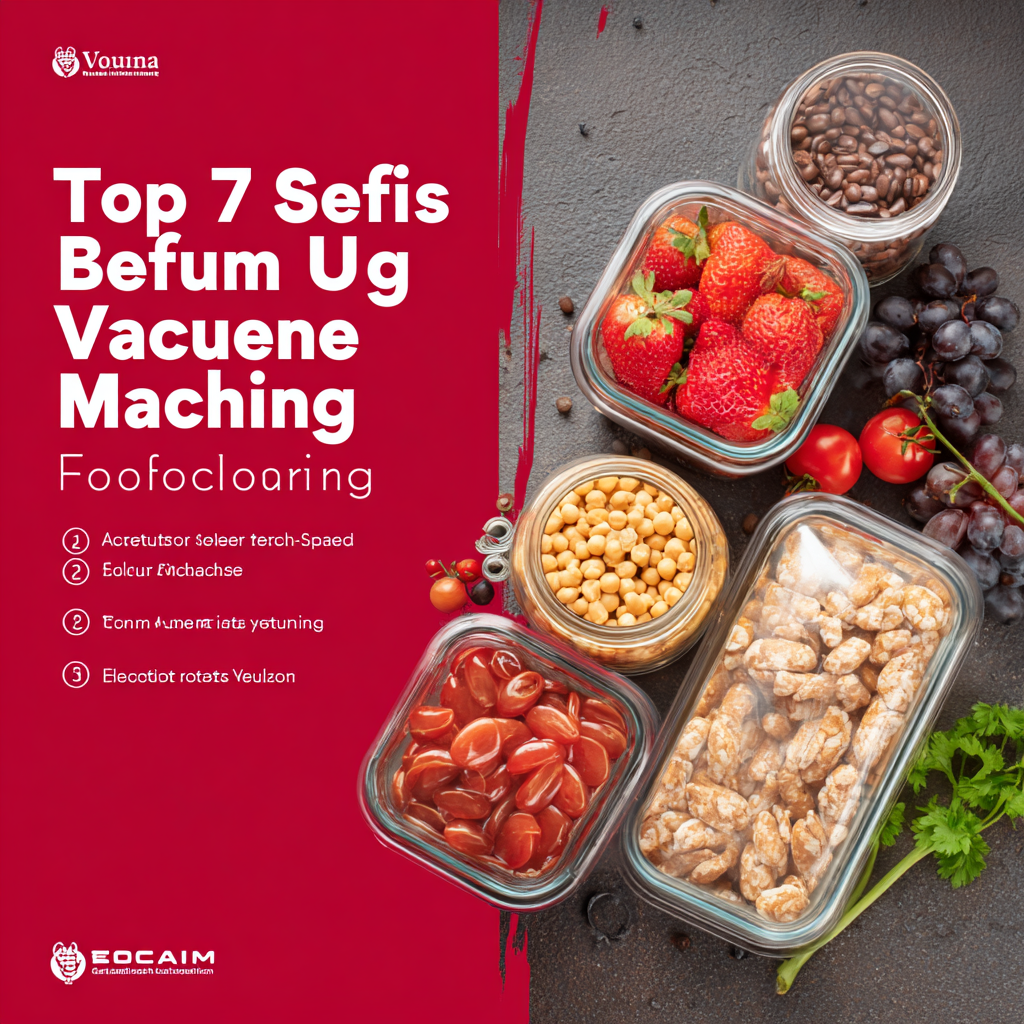 Top 7 Benefits of Using a Vacuum Sealing Machine for Food Storage