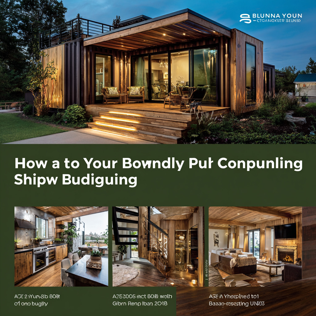 How to Build Your Own Shipping Container Bungalow: A Step-by-Step Guide