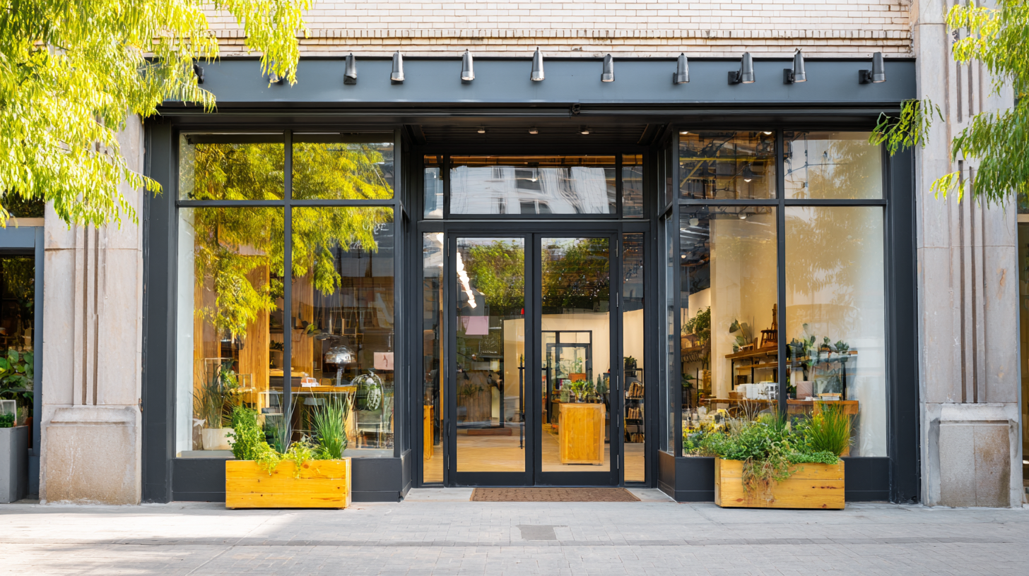 Why Storefront Glass Doors Are Essential for Your Business Success