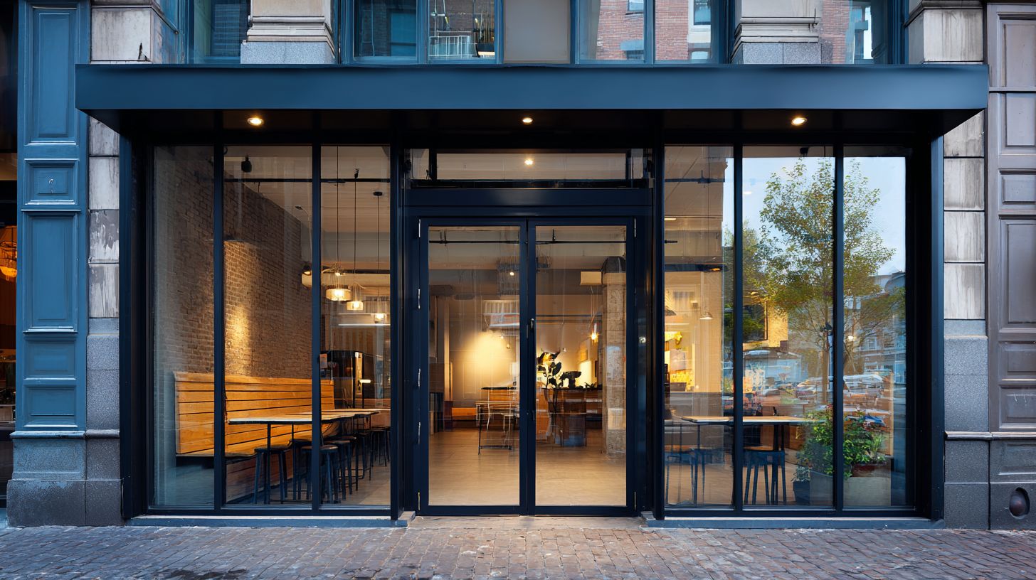 Why Storefront Glass Doors Are Essential for Your Business Success