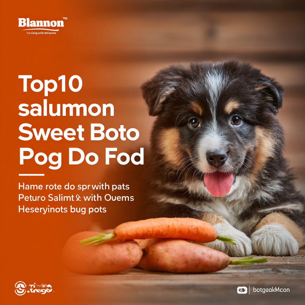 Top 10 Salmon and Sweet Potato Dog Food Brands for Healthy Pups