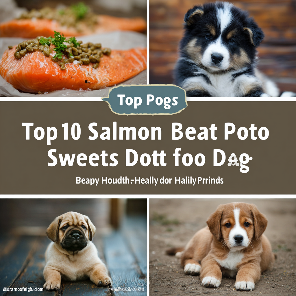 Top 10 Salmon and Sweet Potato Dog Food Brands for Healthy Pups