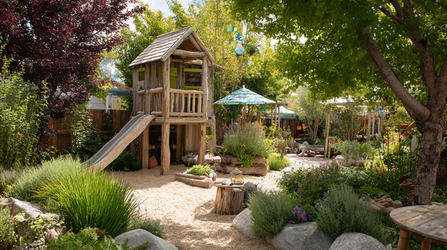How to Create an Engaging Garden Play Space for Kids和成人