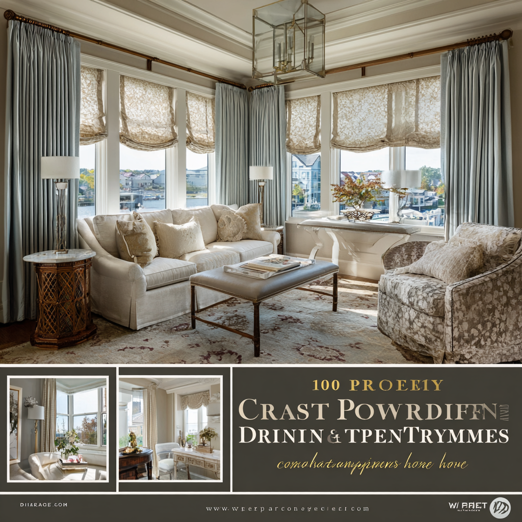 10 Best Custom Window Drapery Treatments for a Perfect Home Makeover