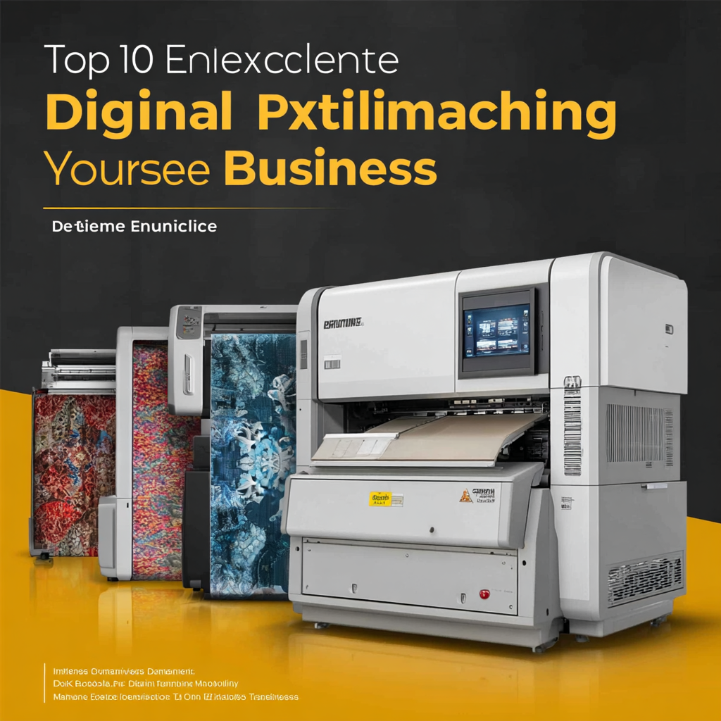Top 10 Digital Textile Printing Machines to Enhance Your Printing Business