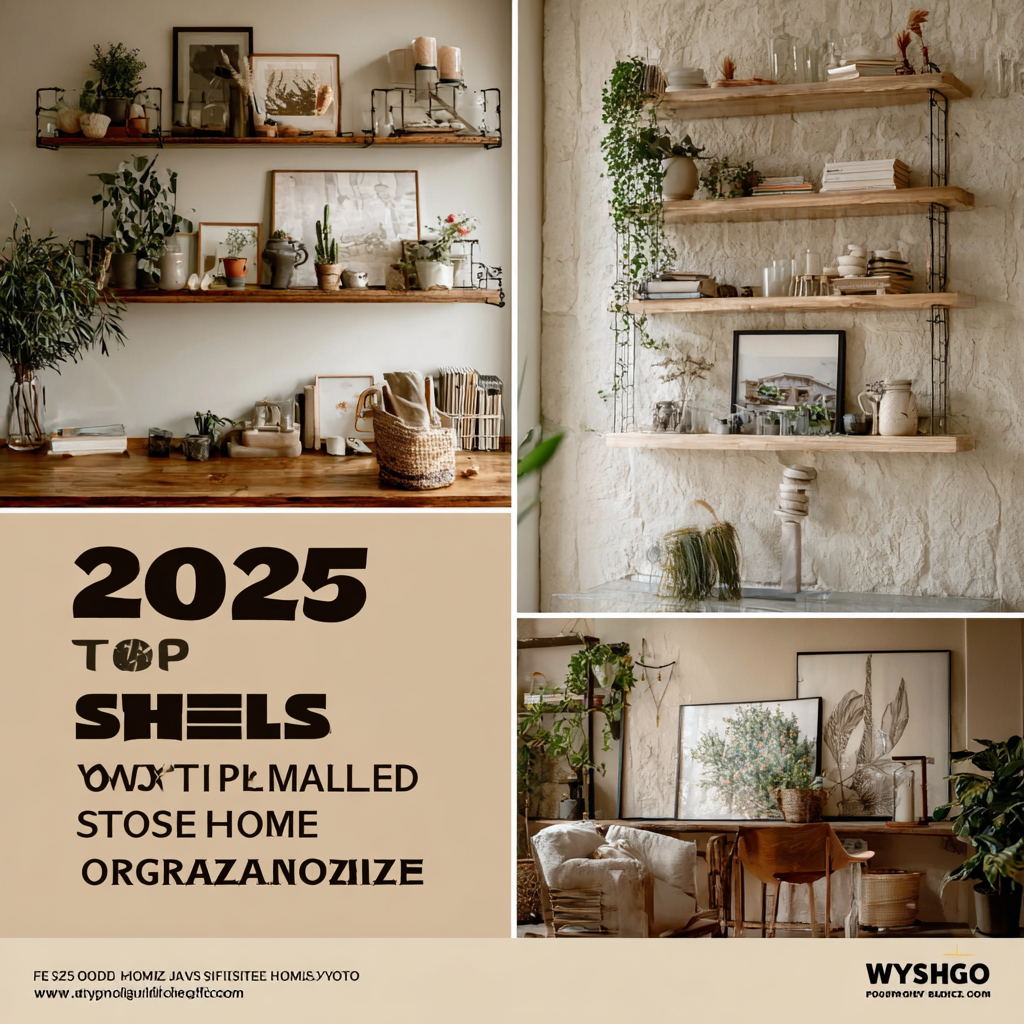 2025 Top 5 Wall Mounted Shelves for Stylish Home Organization