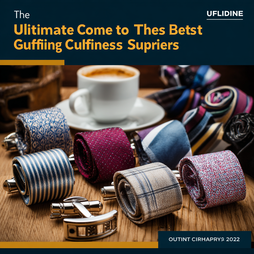Ultimate Guide to Choosing the Best Cufflinks Supplier in 2025