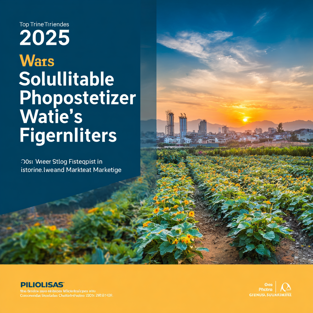 Top 2025 Trends in Water Soluble Phosphatic Fertilizers with Market Insights