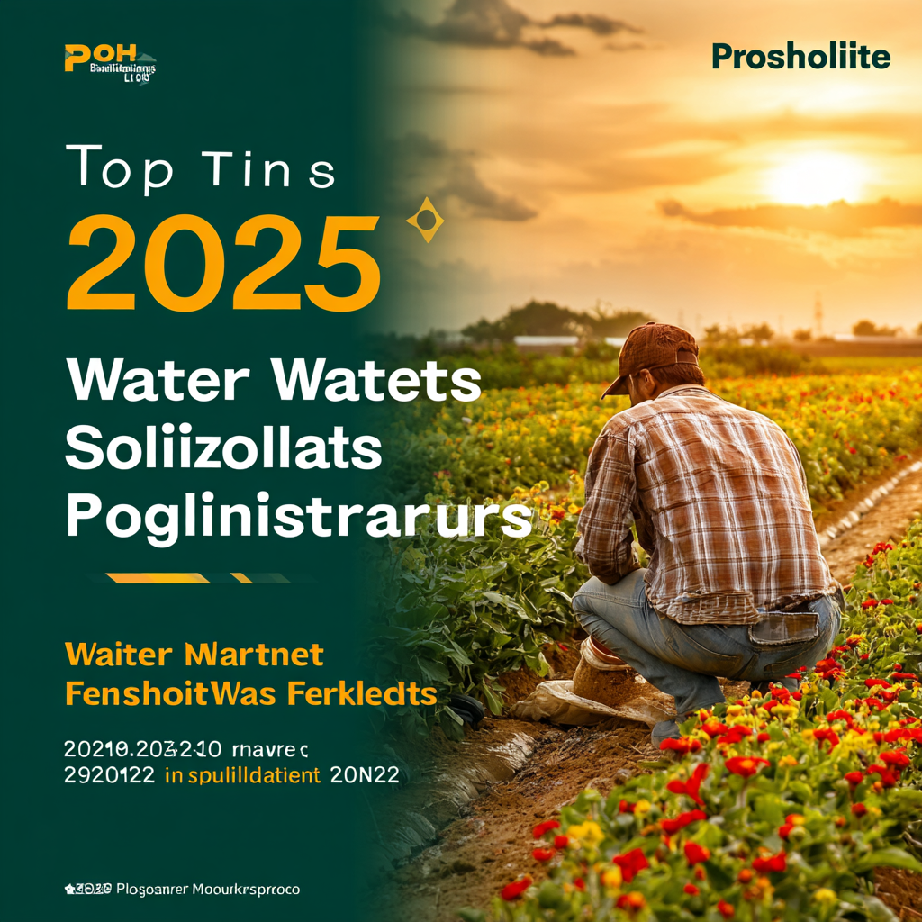 Top 2025 Trends in Water Soluble Phosphatic Fertilizers with Market Insights