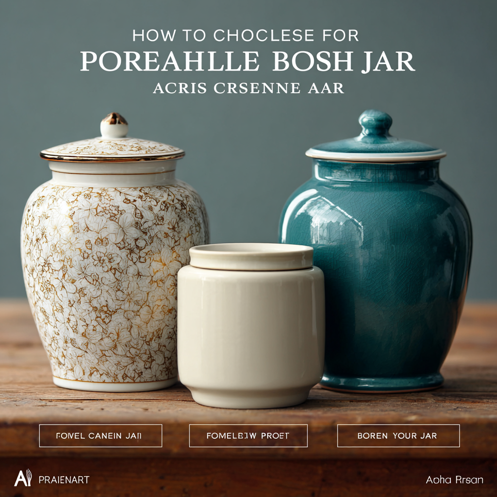 How to Choose the Perfect Porcelain Bone Ash Jar for Your Needs