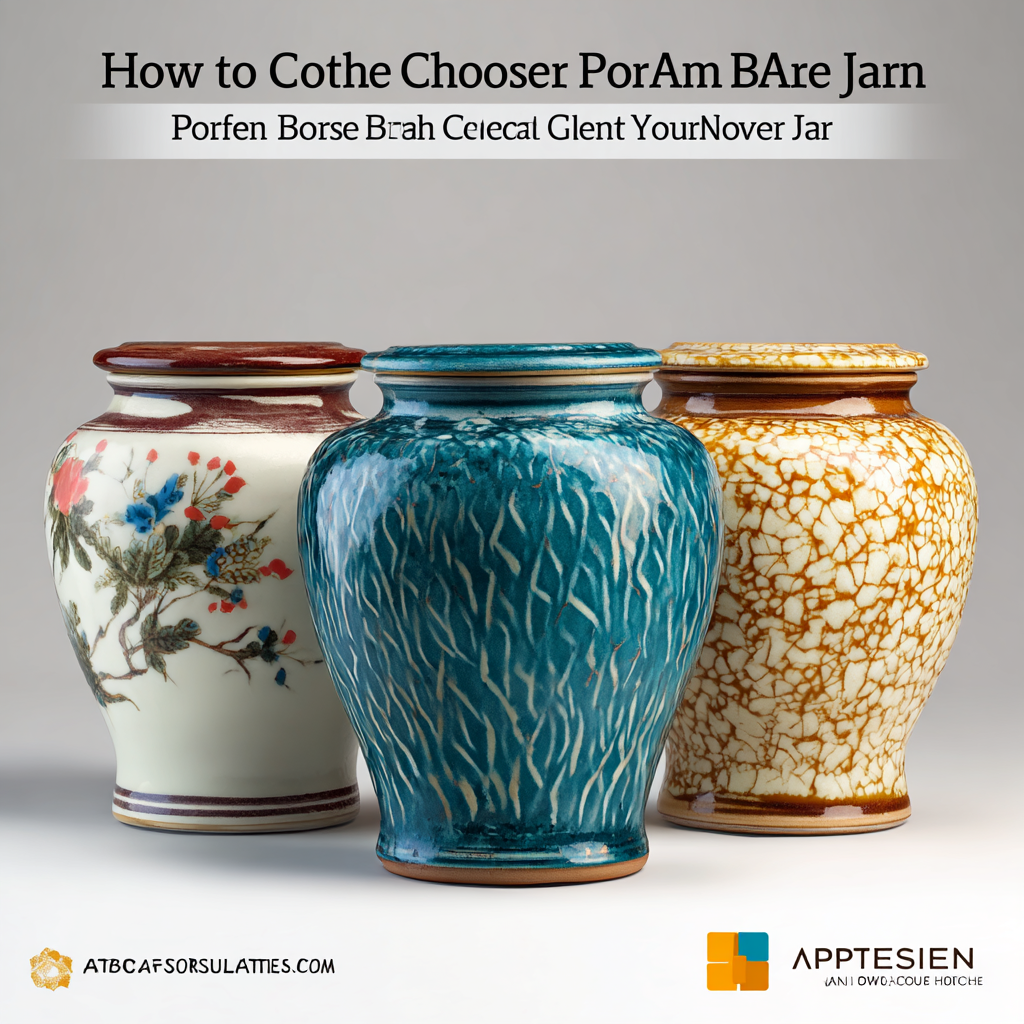 How to Choose the Perfect Porcelain Bone Ash Jar for Your Needs