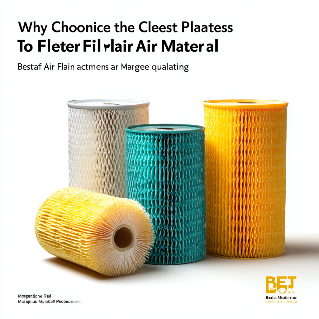 Why Choosing the Best Pleated Air Filter Material Matters for Clean Air Quality