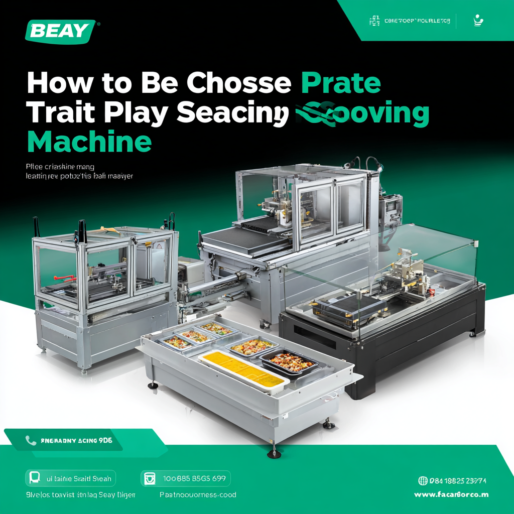 How to Choose the Best Plastic Tray Sealing Machine for Your Business