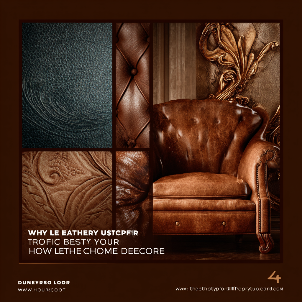 Why Leather Upholstery is the Best Choice for Your Home Decor