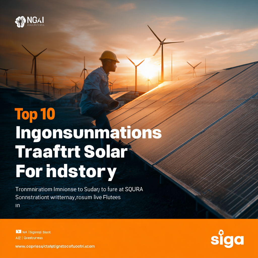 Top 10 Innovations Transforming the Solar Industry for a Sustainable Future