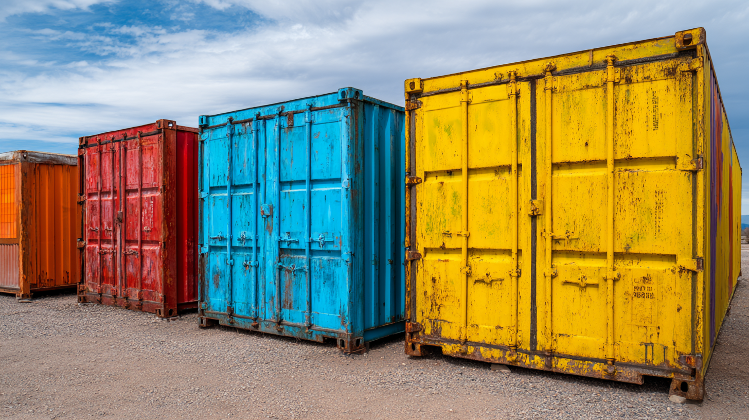 Why Second Hand Shipping Containers Are the Sustainable Choice for Your Business