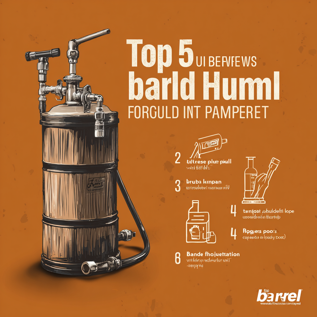 Top 5 Benefits of Using a Barrel Hand Pump for Efficient Liquid Transfer