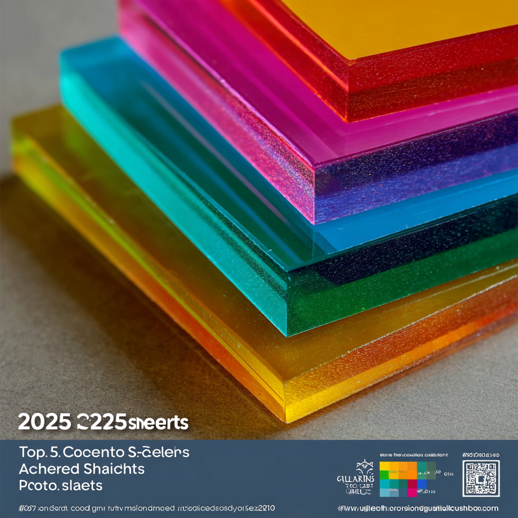 2025 Top 5 Colored Acrylic Sheets for Creative Projects and Designs