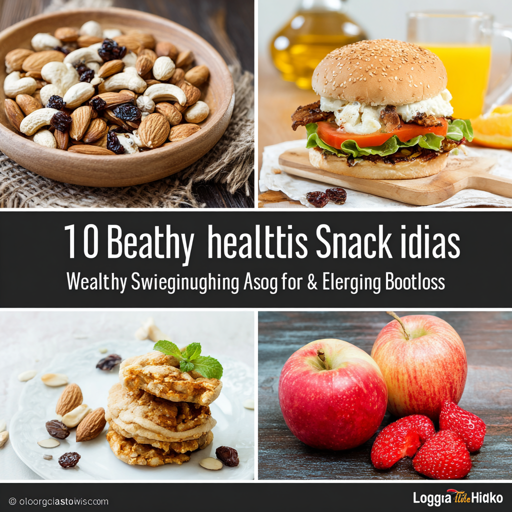 10 Best Healthy Snack Ideas for Weight Loss and Energy Boosting