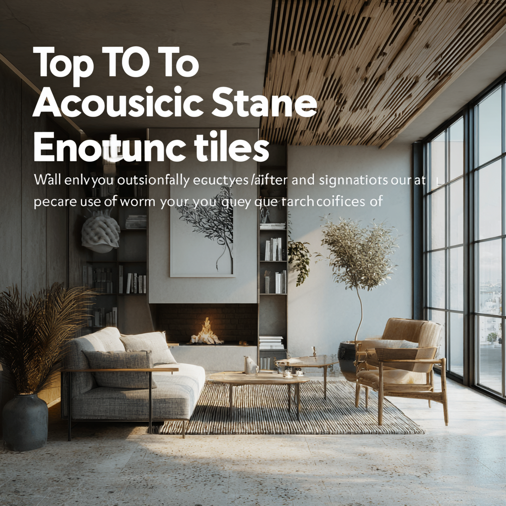 Top 10 Acoustic Tiles to Enhance Sound Quality in Your Home or Office