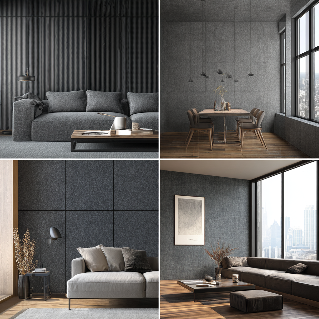 2025 Top 10 Innovative Graphite Wall Paper Designs Transforming Interior Spaces