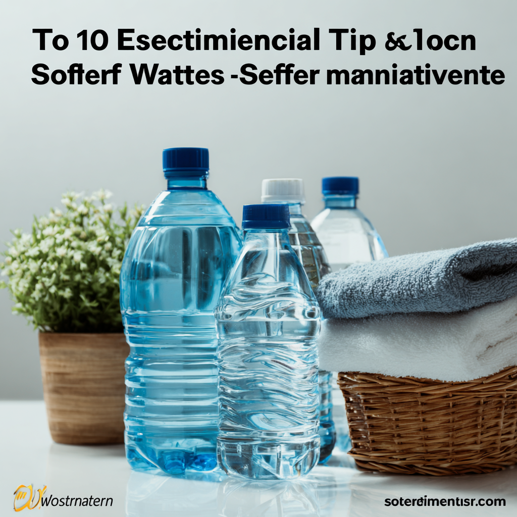 Top 10 Essential Tips for Effective Water Softener Maintenance