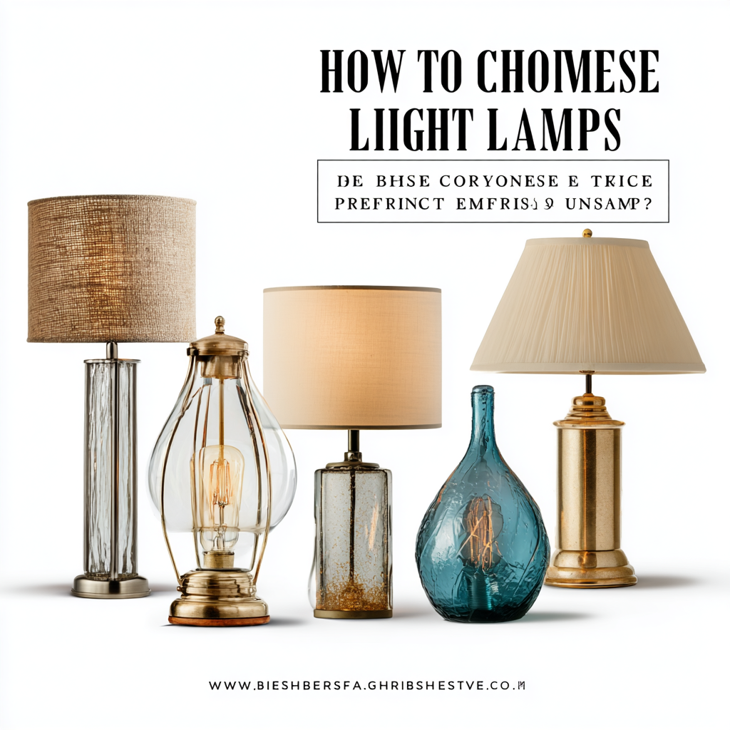 How to Choose the Best Light Lamps for Your Home: A Comprehensive Guide with Expert Insights