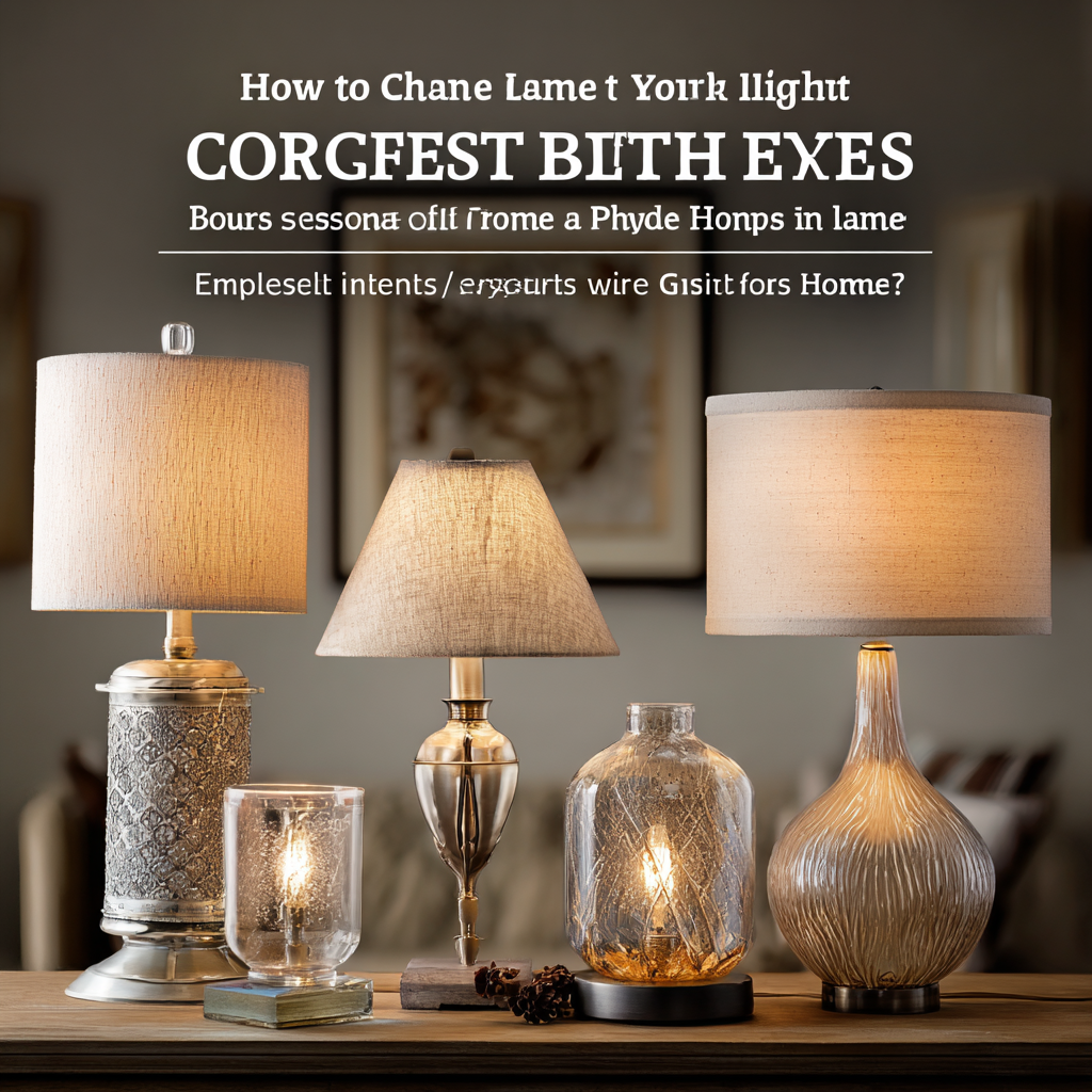How to Choose the Best Light Lamps for Your Home: A Comprehensive Guide with Expert Insights