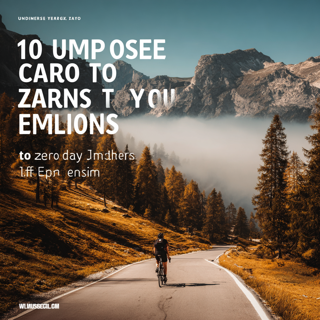 10 Ultimate Tips to Achieve Zero Carbon Emissions in Your Daily Life