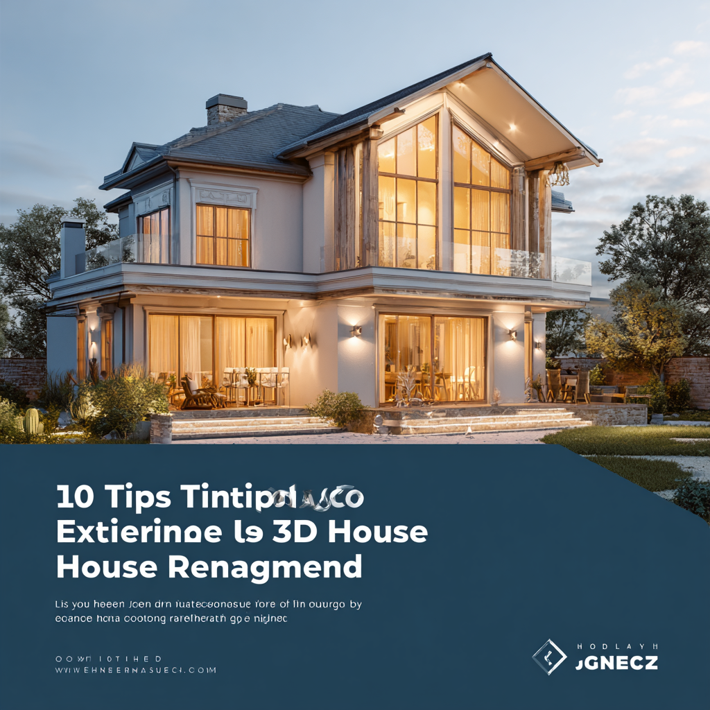 10 Tips to Enhance Your 3D House Rendering for Increased Client Engagement