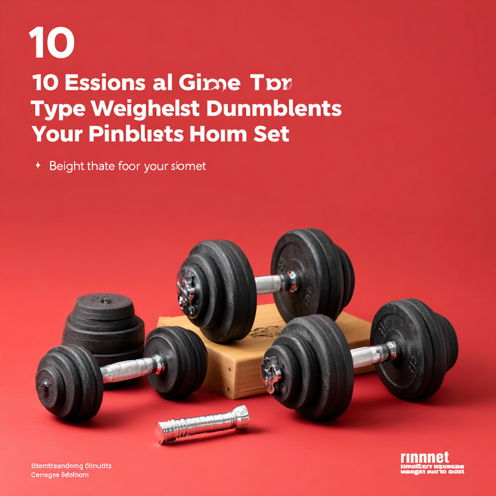 10 Essential Tips for Choosing the Right Weights Dumbbells Set for Your Home Gym