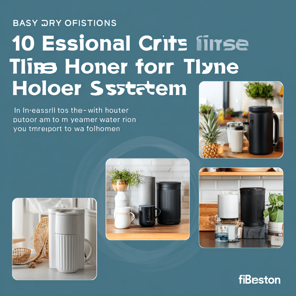 10 Essential Tips for Choosing the Best Water Filtration System for Your Home