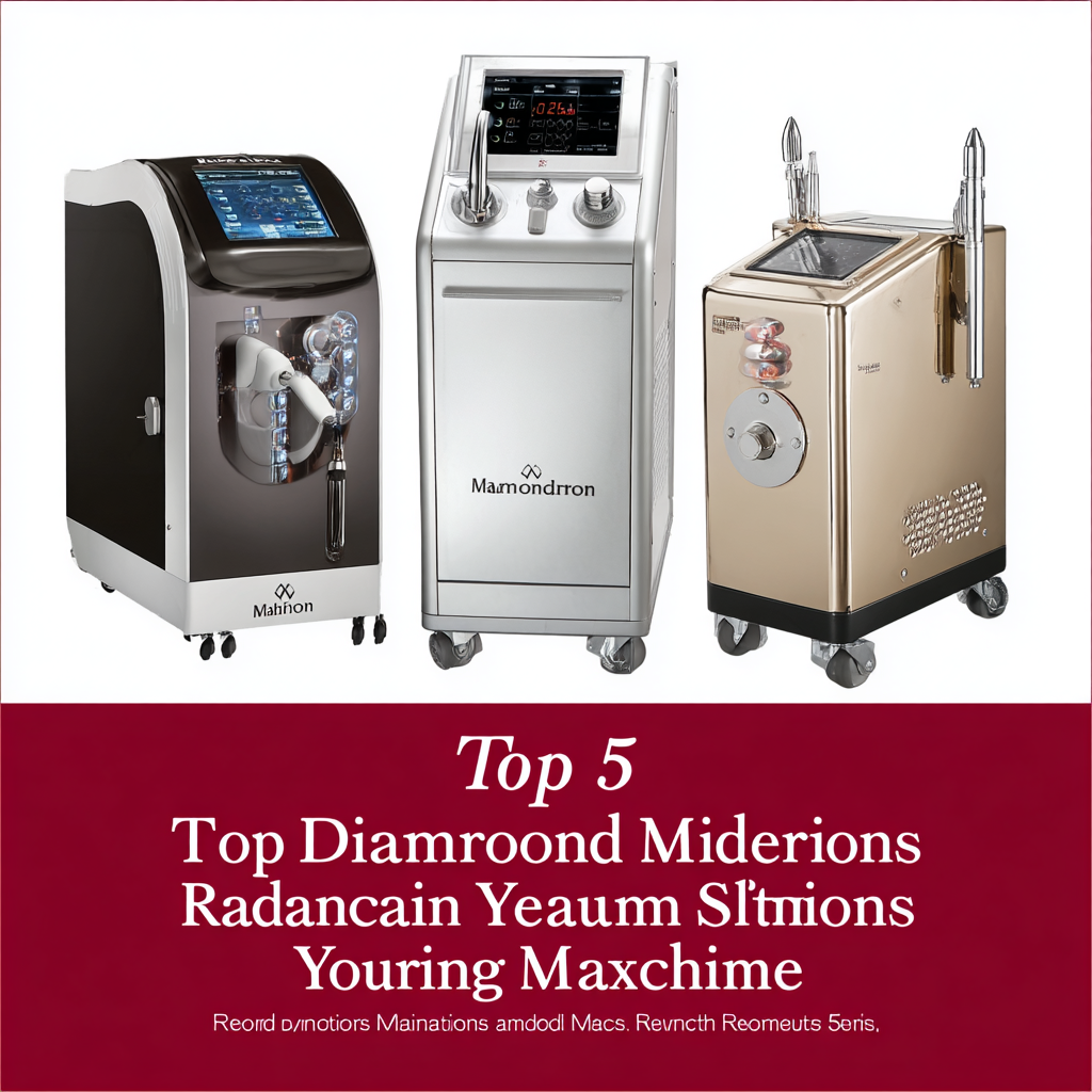 Top 5 Diamond Microdermabrasion Machines for Youthful Radiant Skin