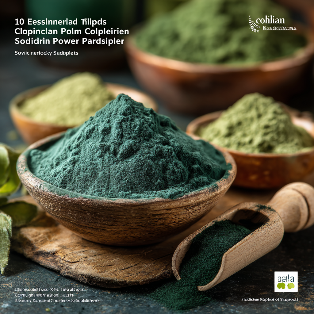 10 Essential Tips for Finding Reliable Sodium Copper Chlorophyllin Powder Suppliers