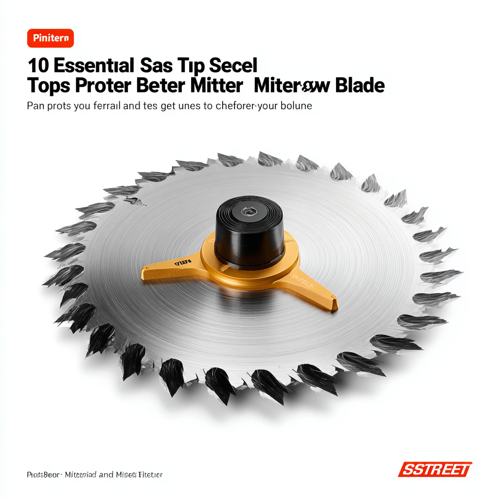 10 Essential Tips for Choosing the Right Miter Saw Blade for Perfect Cuts
