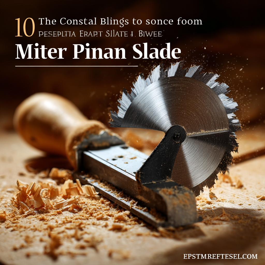 10 Essential Tips for Choosing the Right Miter Saw Blade for Perfect Cuts