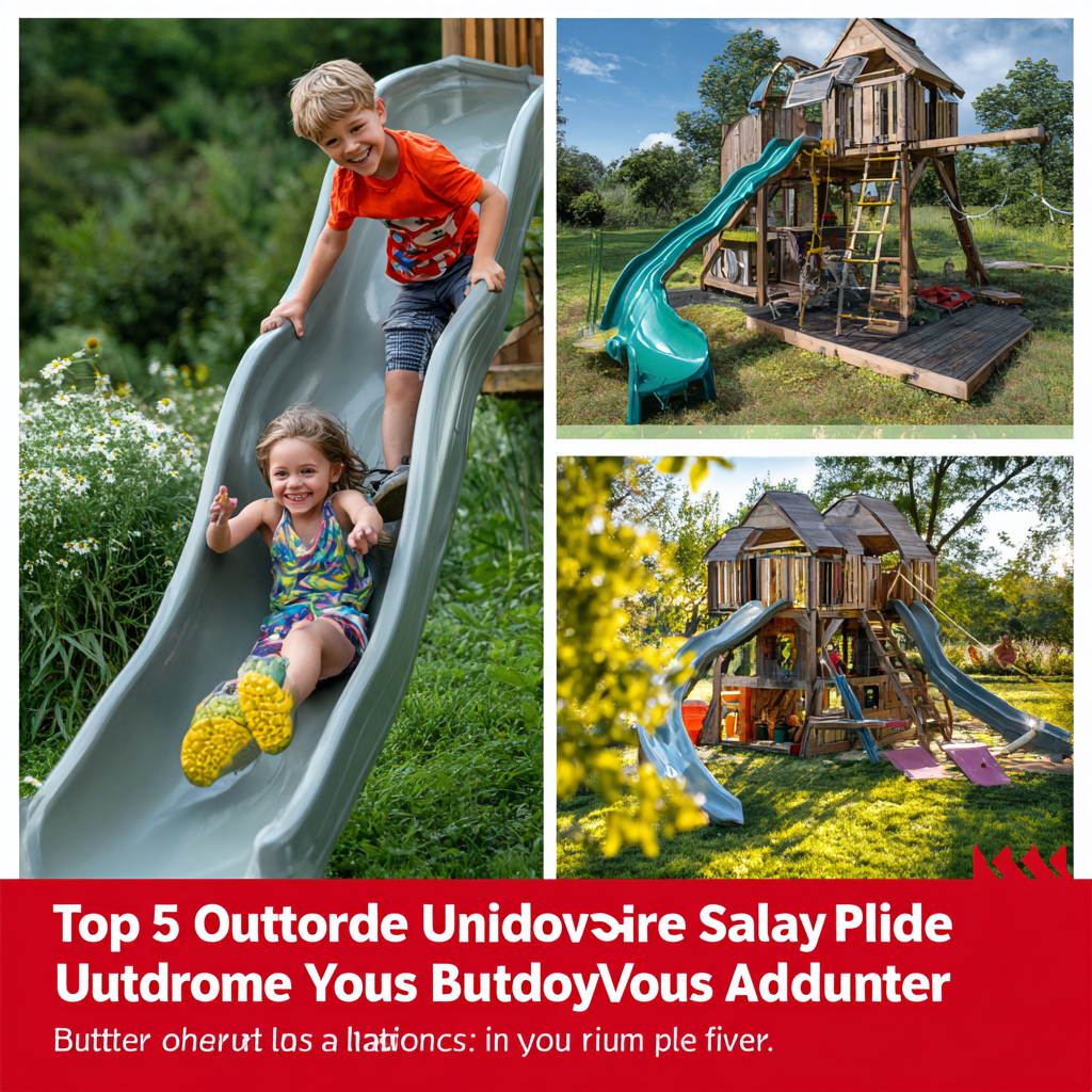 Top 5 Outdoor Play Slides for Ultimate Fun and Adventure in Your Backyard
