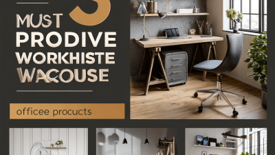 Top 5 Must Have Office Products for a Productive Workspace in 2023