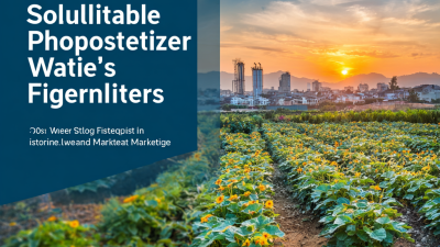 Top 2025 Trends in Water Soluble Phosphatic Fertilizers with Market Insights