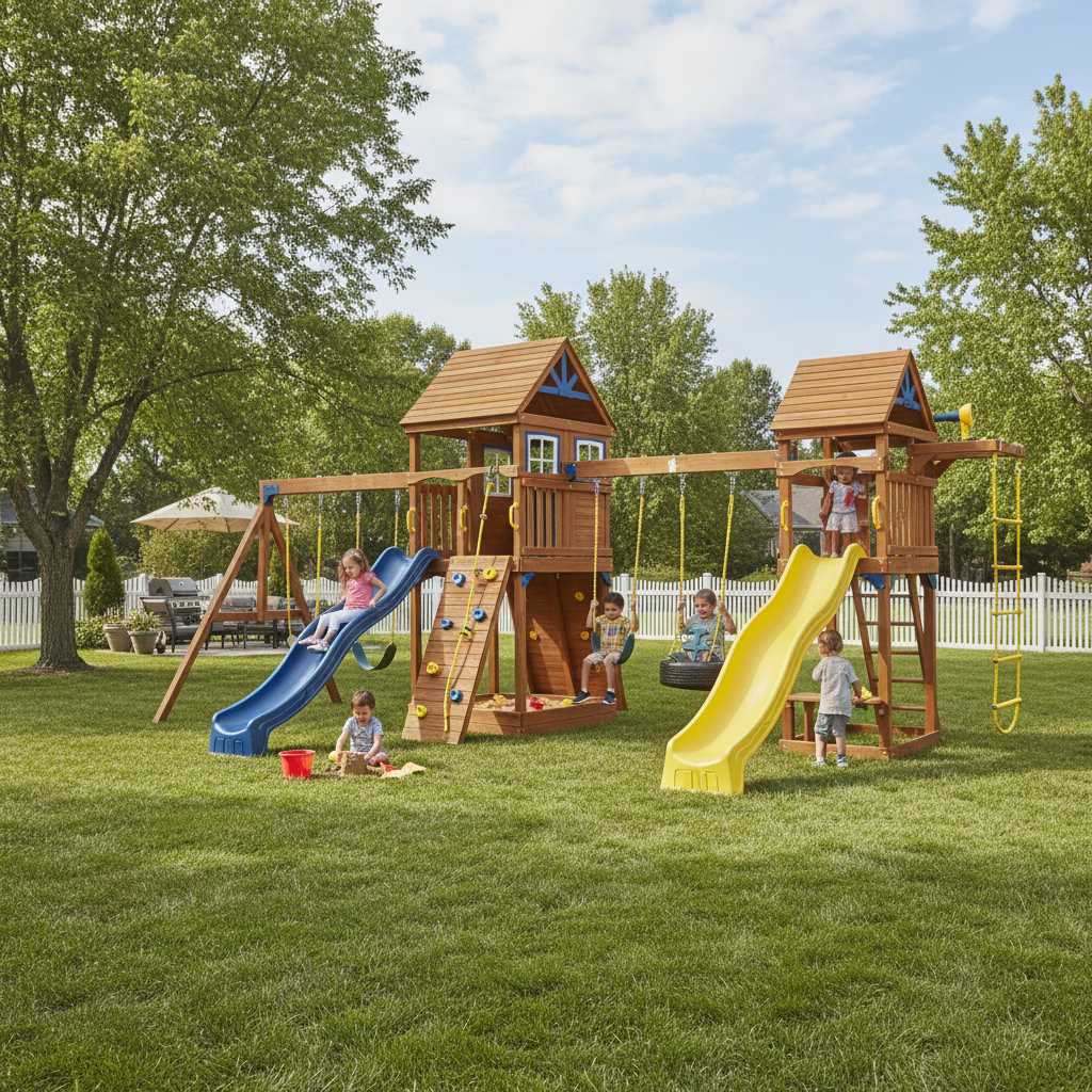 Top 10 Outdoor Play Sets for Fun and Adventure in Your Backyard