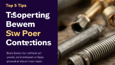 Top 5 Essential Tips for Choosing the Best Sewer Pipe Connections