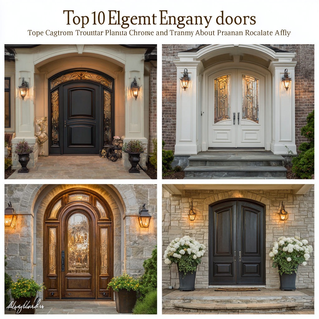 Top 10 Elegant Entry Doors: Transform Your Home's Curb Appeal with Style