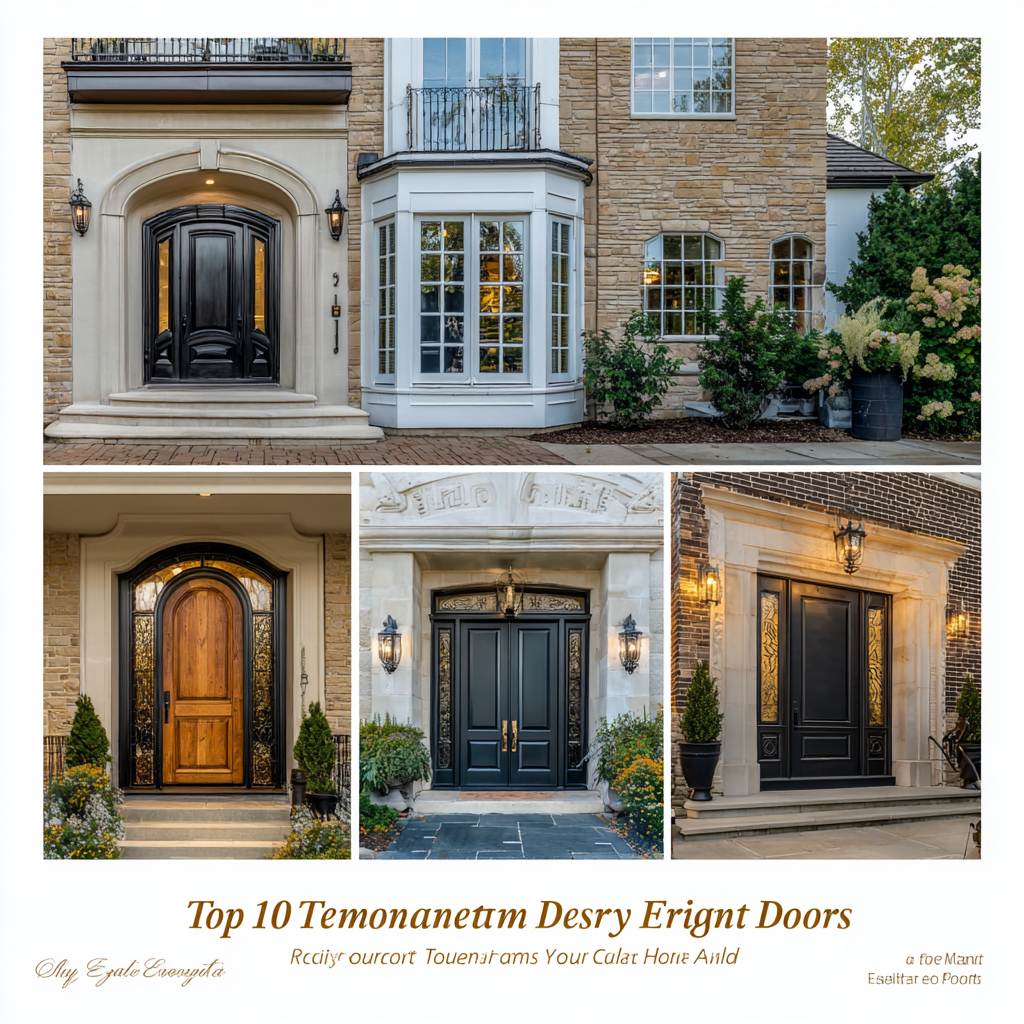 Top 10 Elegant Entry Doors: Transform Your Home's Curb Appeal with Style