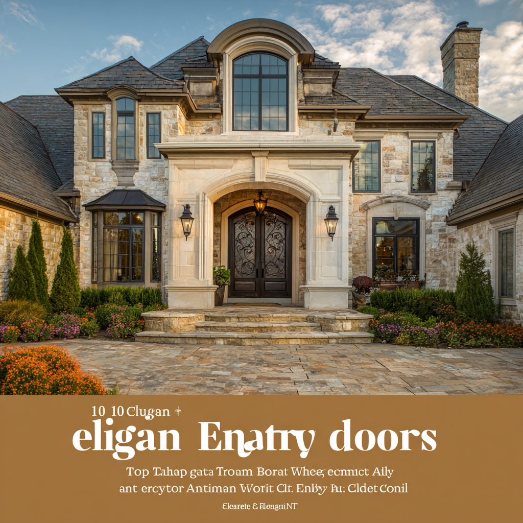 Top 10 Elegant Entry Doors: Transform Your Home's Curb Appeal with Style
