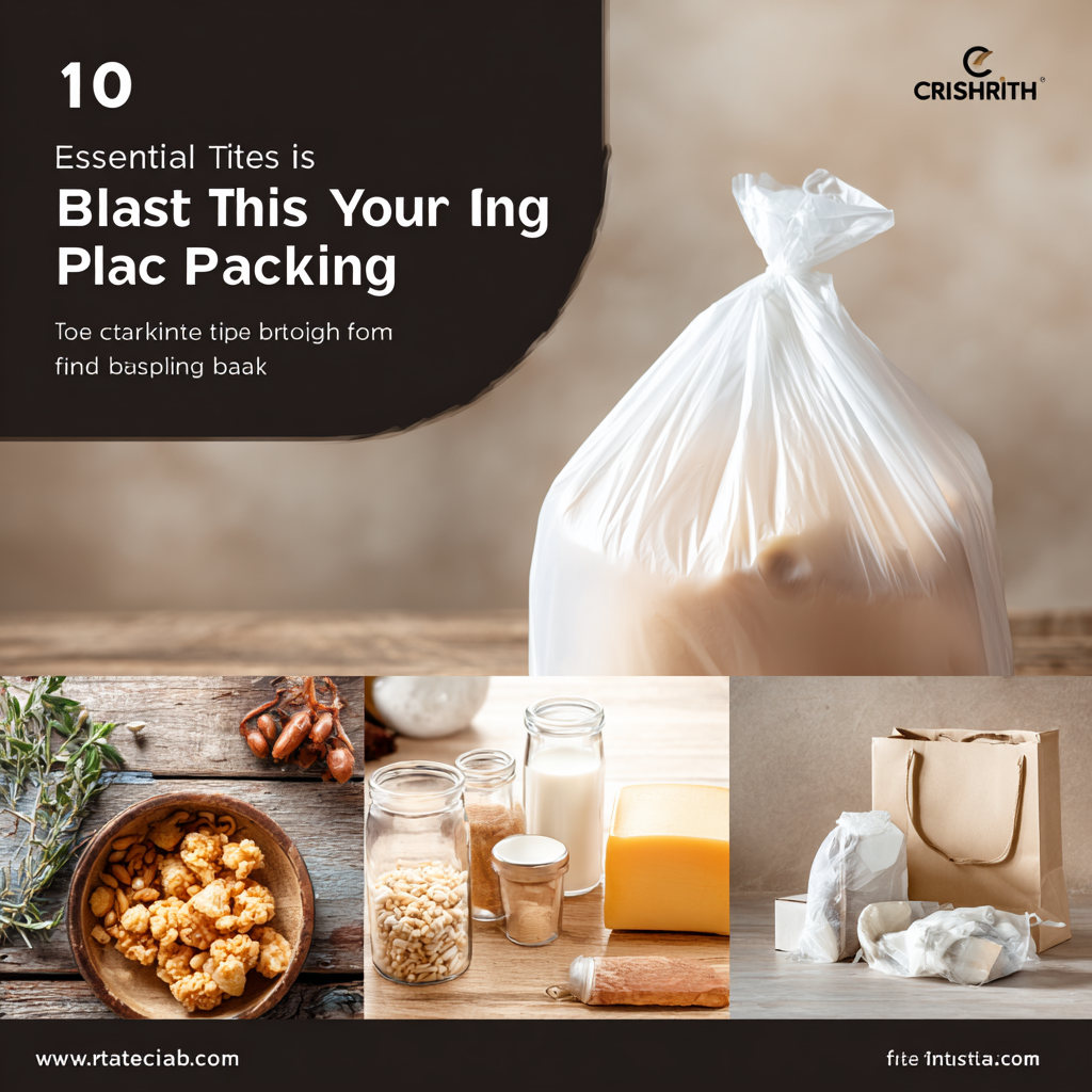 10 Essential Tips for Choosing the Right Plastic Bag For Packing