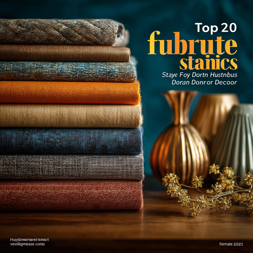 Top 10 Furniture Fabrics for Stylish Home Decor in 2023
