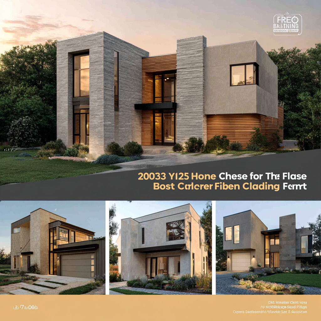 2025 How to Choose the Best Fiber Cement Cladding for Your Home